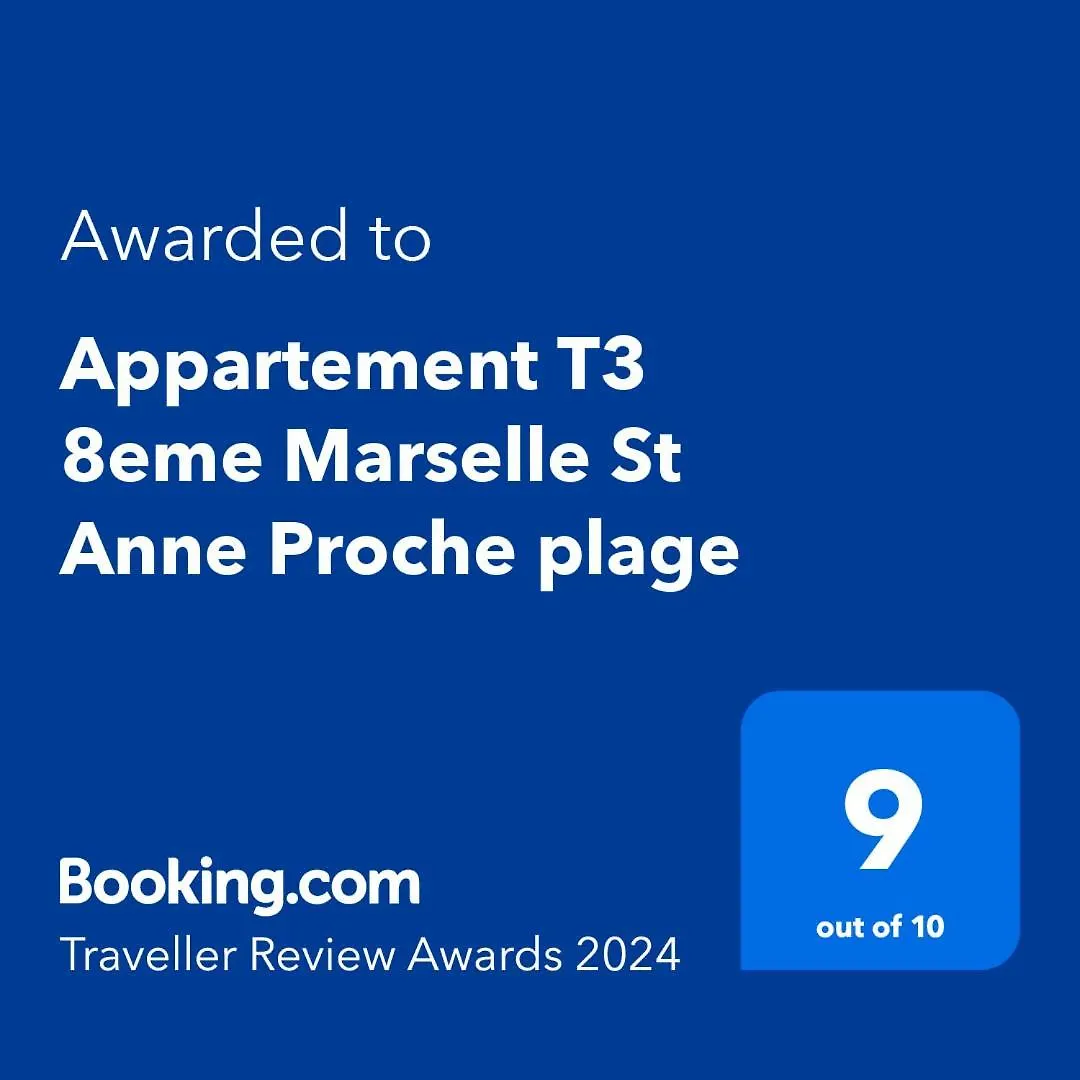 Appartement T3 8eme Marselle St Anne Proche plage Marseille